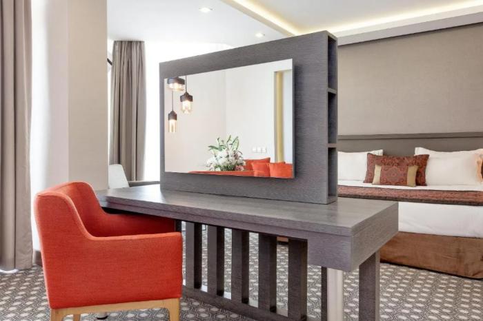 Salamis Bay Conti Resort Hotel & Casino Famagusta  Pokoj fotografie A room at the hotel