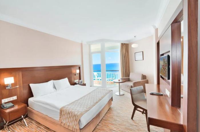 Salamis Bay Conti Resort Hotel & Casino Famagusta  Pokoj fotografie A room at the hotel