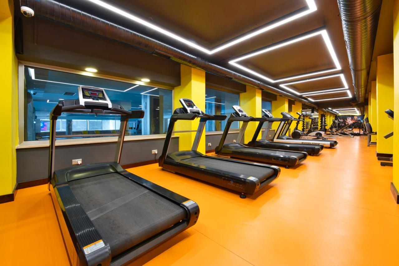 Salamis Bay Conti Resort Hotel & Casino Famagusta  Exteriér fotografie The gym at the hotel