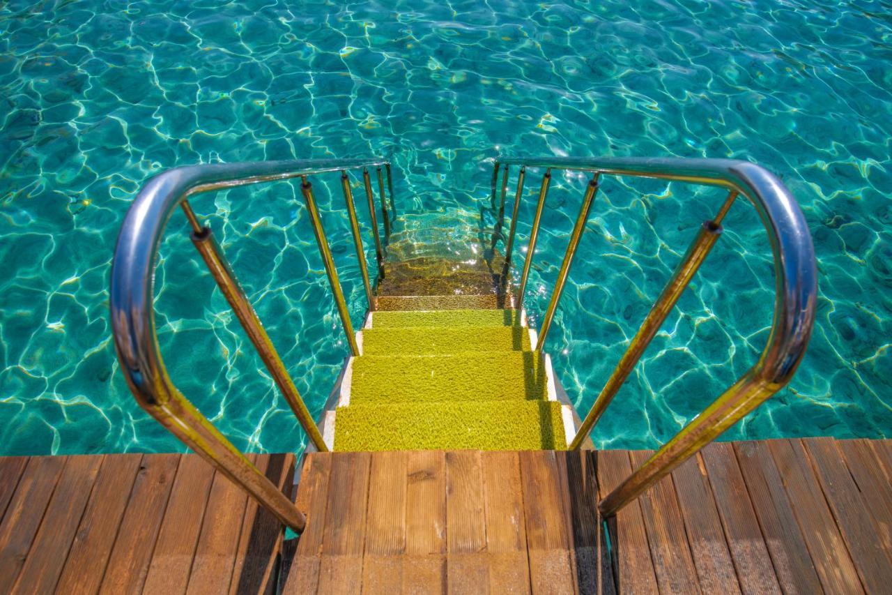 Salamis Bay Conti Resort Hotel & Casino Famagusta  Exteriér fotografie A pool ladder